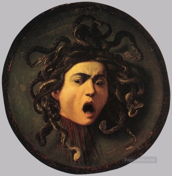 Caravaggio Painting - Medusa Caravaggio